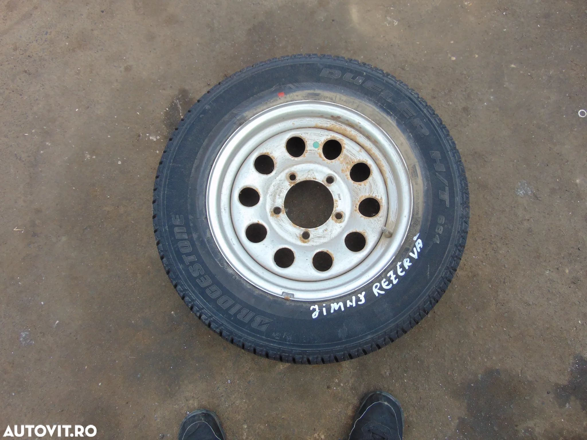 Roata rezerva Suzuki Jimny Samurai Vitara r15 - 1
