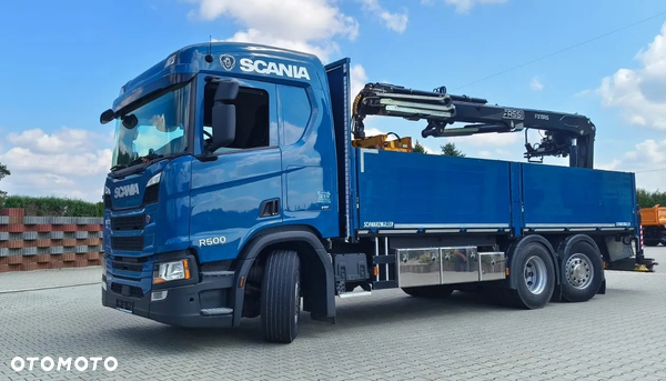 Scania R 500 6x2 z żurawiem Fassi F 215 AS – 2019 – Euro 6 –Retarder -Oś skrętna - Gotowa do pracy!
