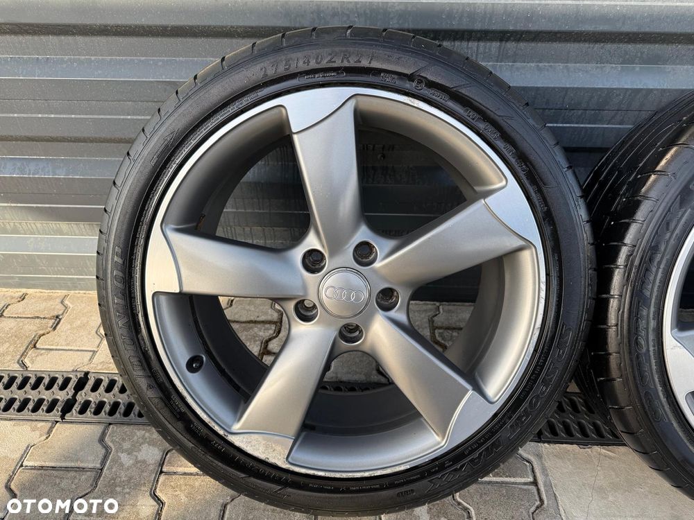 AUDI Q7 4L KOŁA ALUFELGI ROTOR 9Jx21 5x130 ET60 4L0601025CE OPONY 275/40/21 - 7