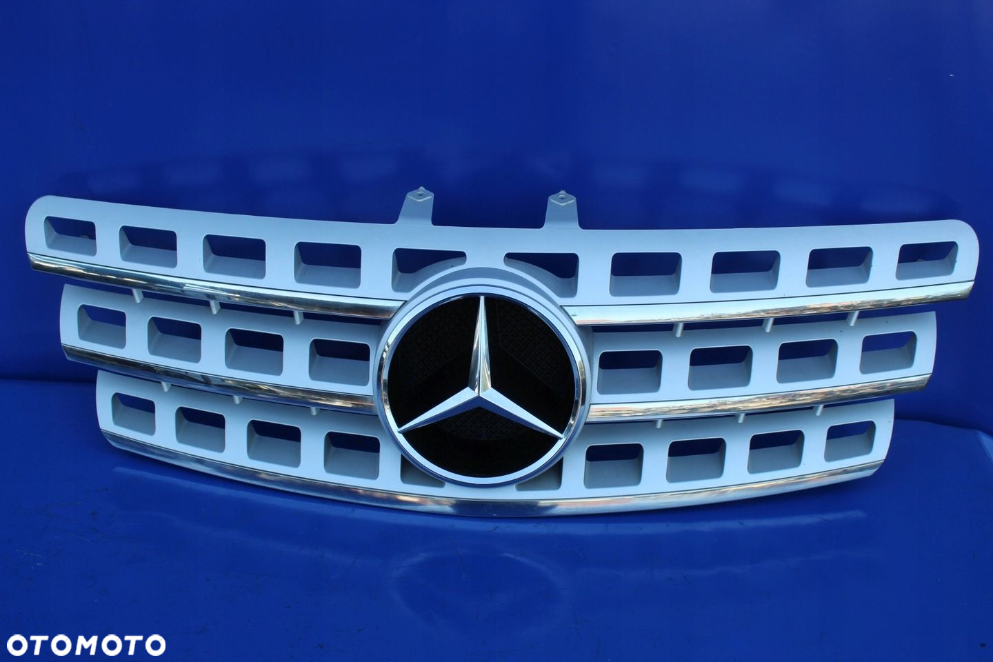 Grill atrapa chłodnicy Oryginał stan BDB Mercedes ML W164 Lift A1648802085 - 12