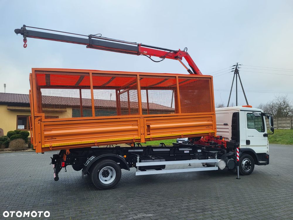 MAN TGL 12.180 Wywrotka 3 Stronna + HDS Komunalny Krajowy - 7