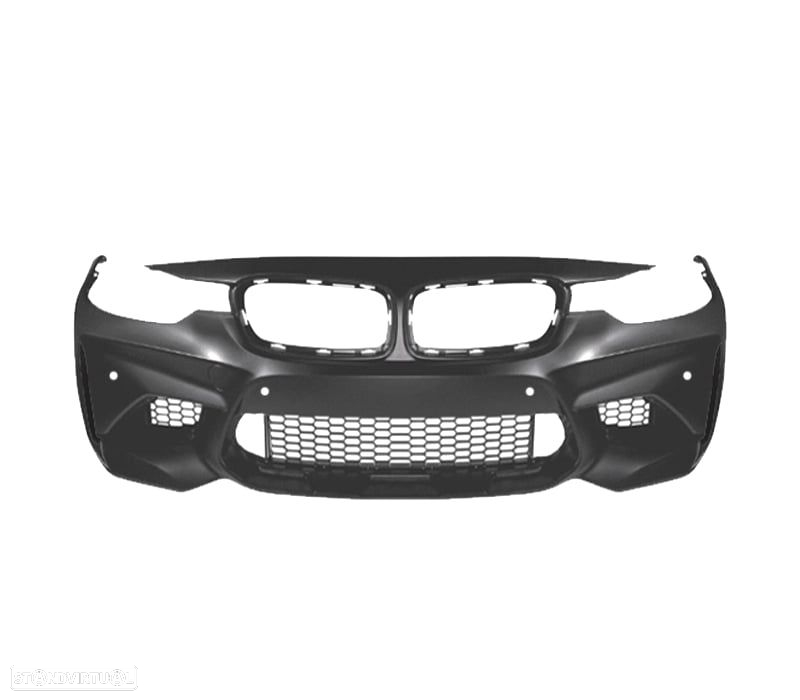 PÁRA-CHOQUES FRONTAL BMW F30 F31 11-19 LOOK M3C COMPETITION PDC - 2