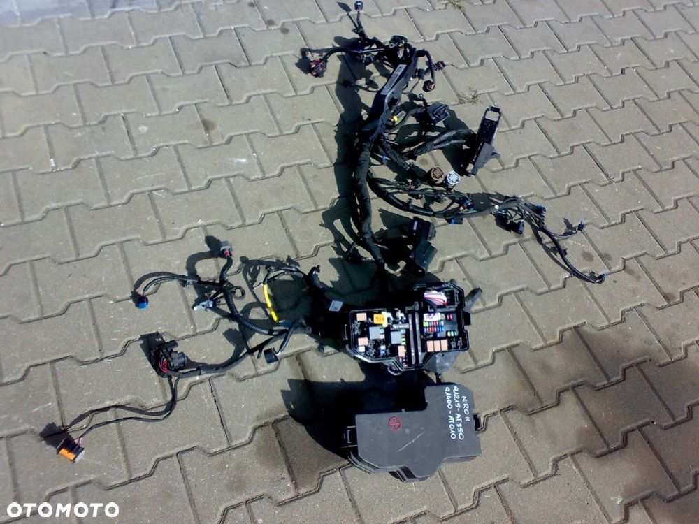 kia niro ii 2022 - 1.6 hybryd puszka skrzynka wiązka instalacja - 1