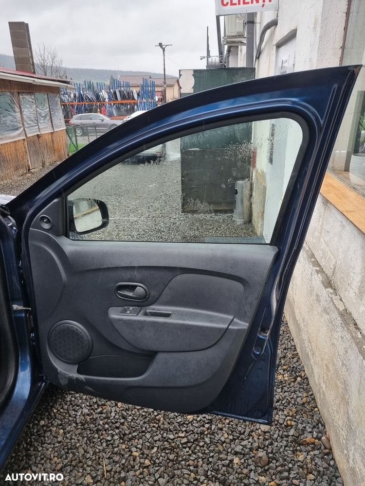 Usa Dreapta Fata Dacia Sandero 2 Facelift 2016 - 2020 Hatchback 4 Usi BLUE TERPR (1488) - 2