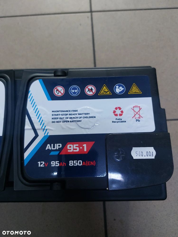 AKUMULATOR ULTRA POWER 12V 95Ah 850A AGM START STOP AUP-95-1 - 3