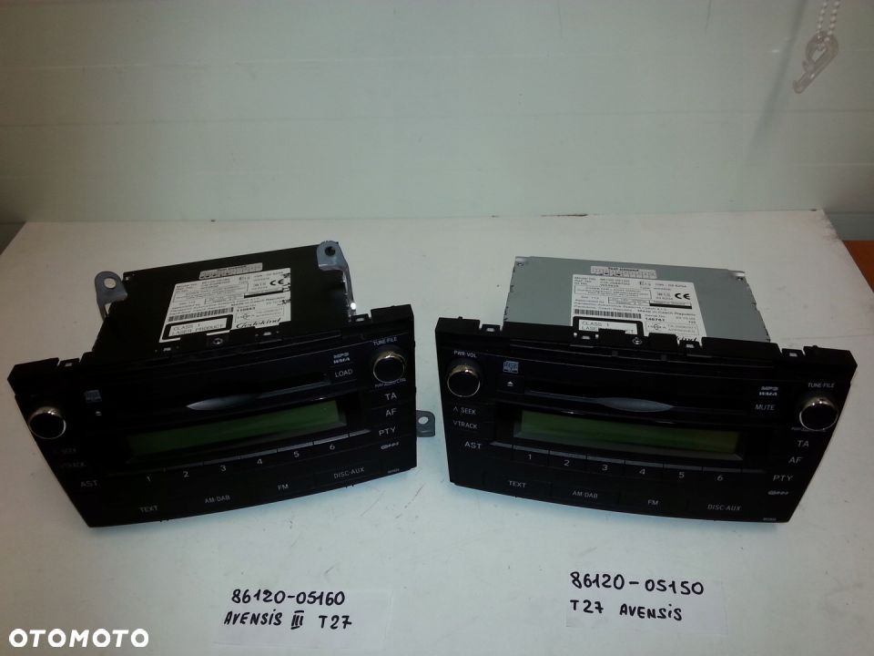ODTWARZACZ RADIO CD TOYOTA AVENSIS III T27 - 1