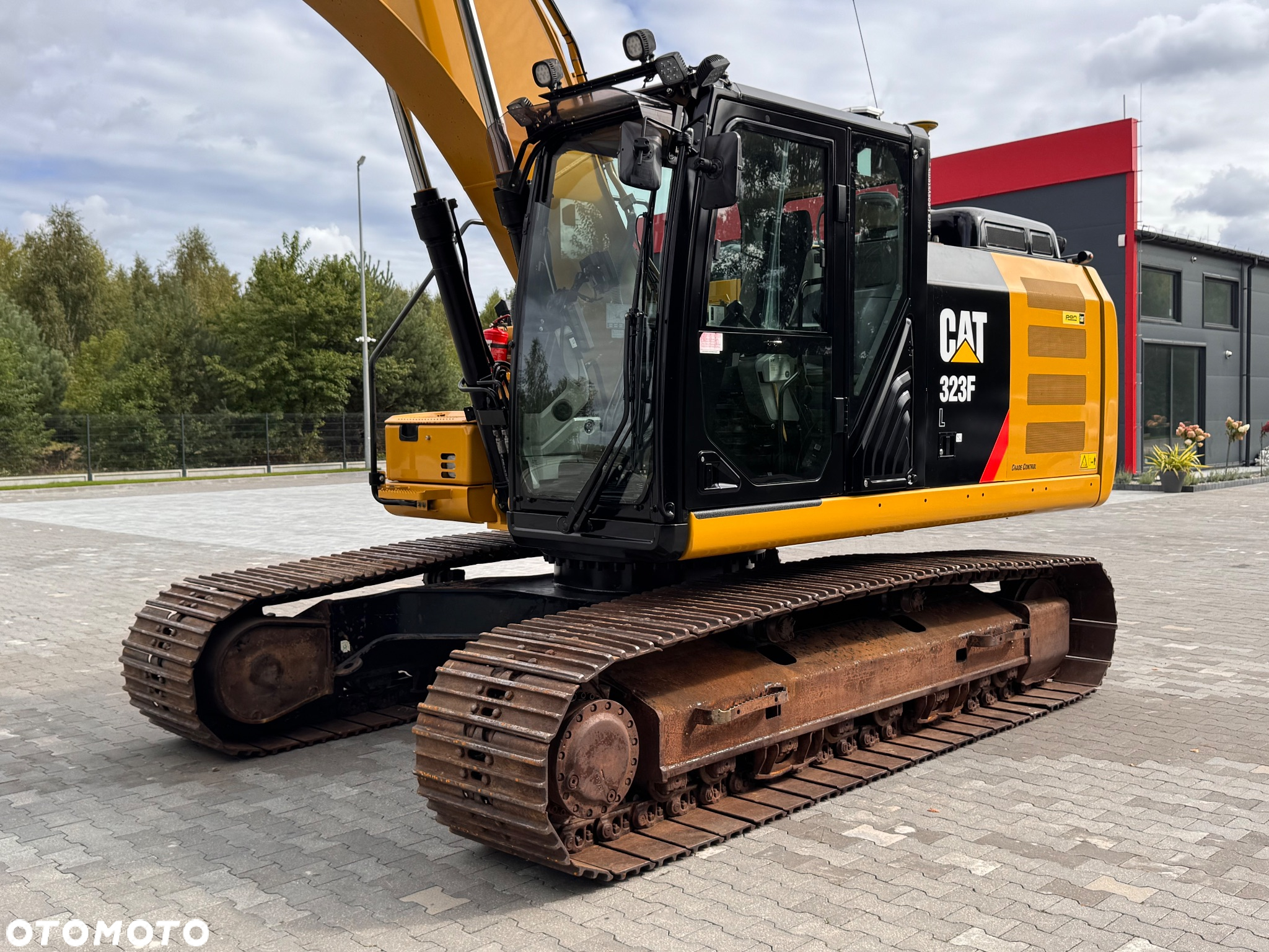 Caterpillar 323FL Cat|2016|6100mtg| rototilt ze szczypcami|system 3D LEICA| - 4