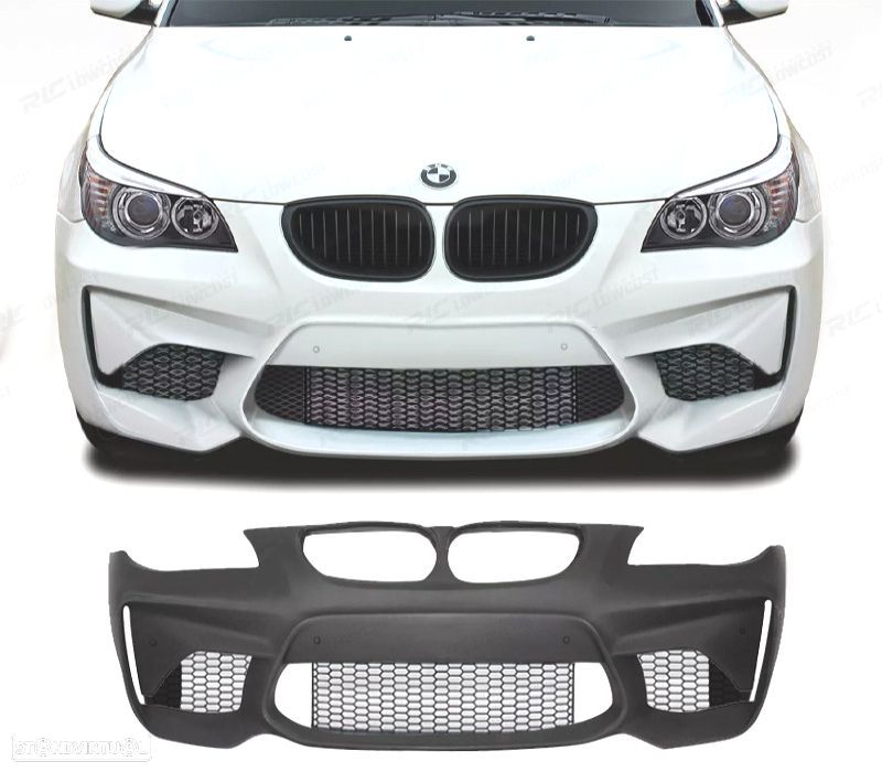 PÁRA-CHOQUES FRONTAL BMW E60 E61 03-10 LOOK M2C PDC - 1