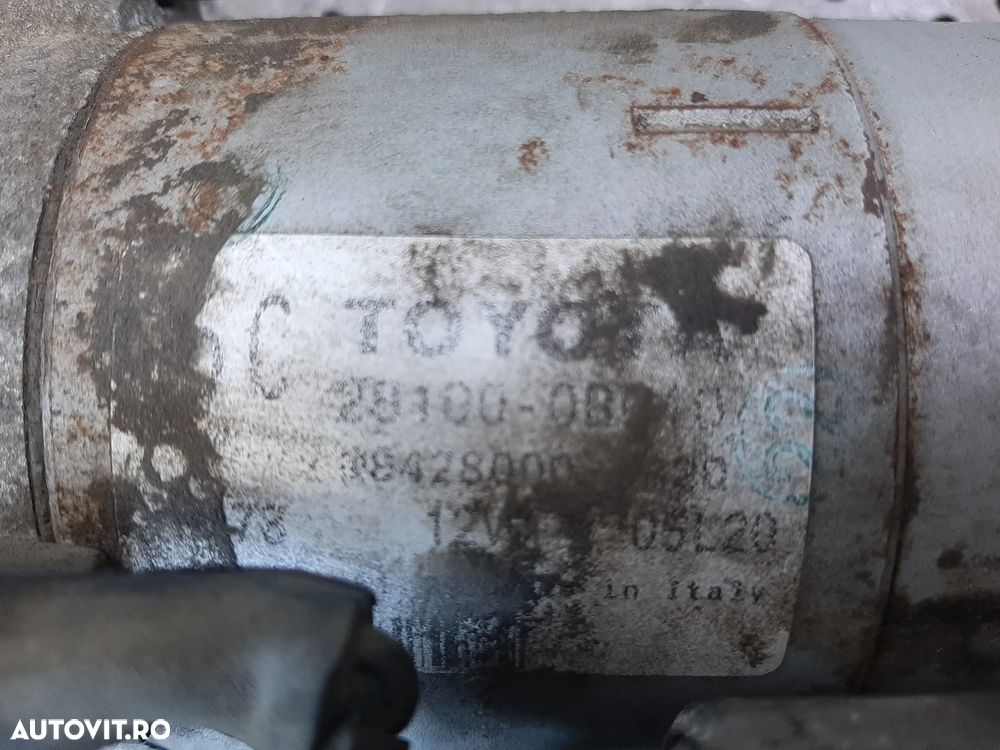 electromotor  toyota rav 4   2.2 d   d4d 4wd 2ad euro 5  28100-0b010 - 2