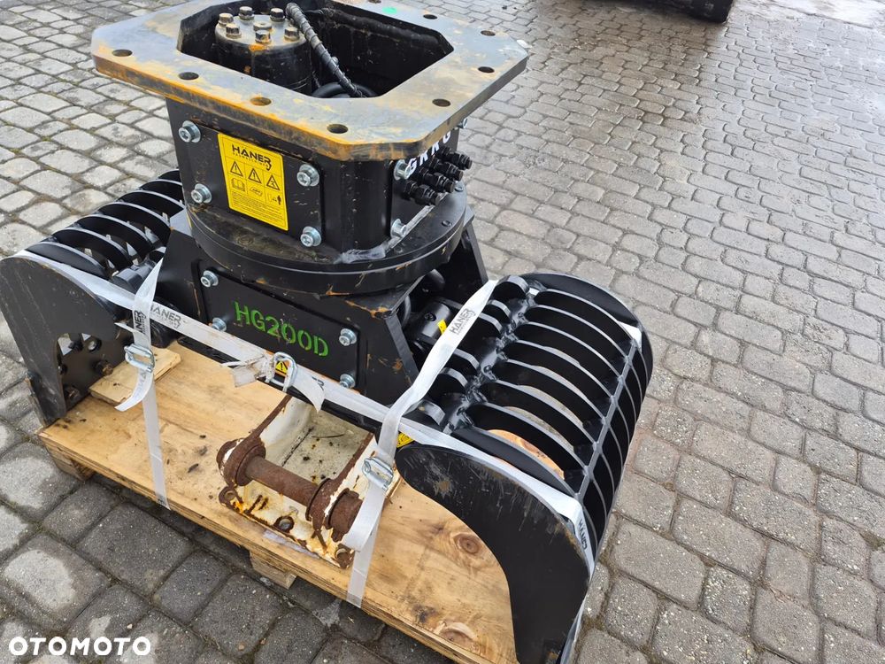 Chwytak chydrauliczny obrotowy sortujący wyburzeniowy kleszcze Haner 142kg, NOWE!!! - 4