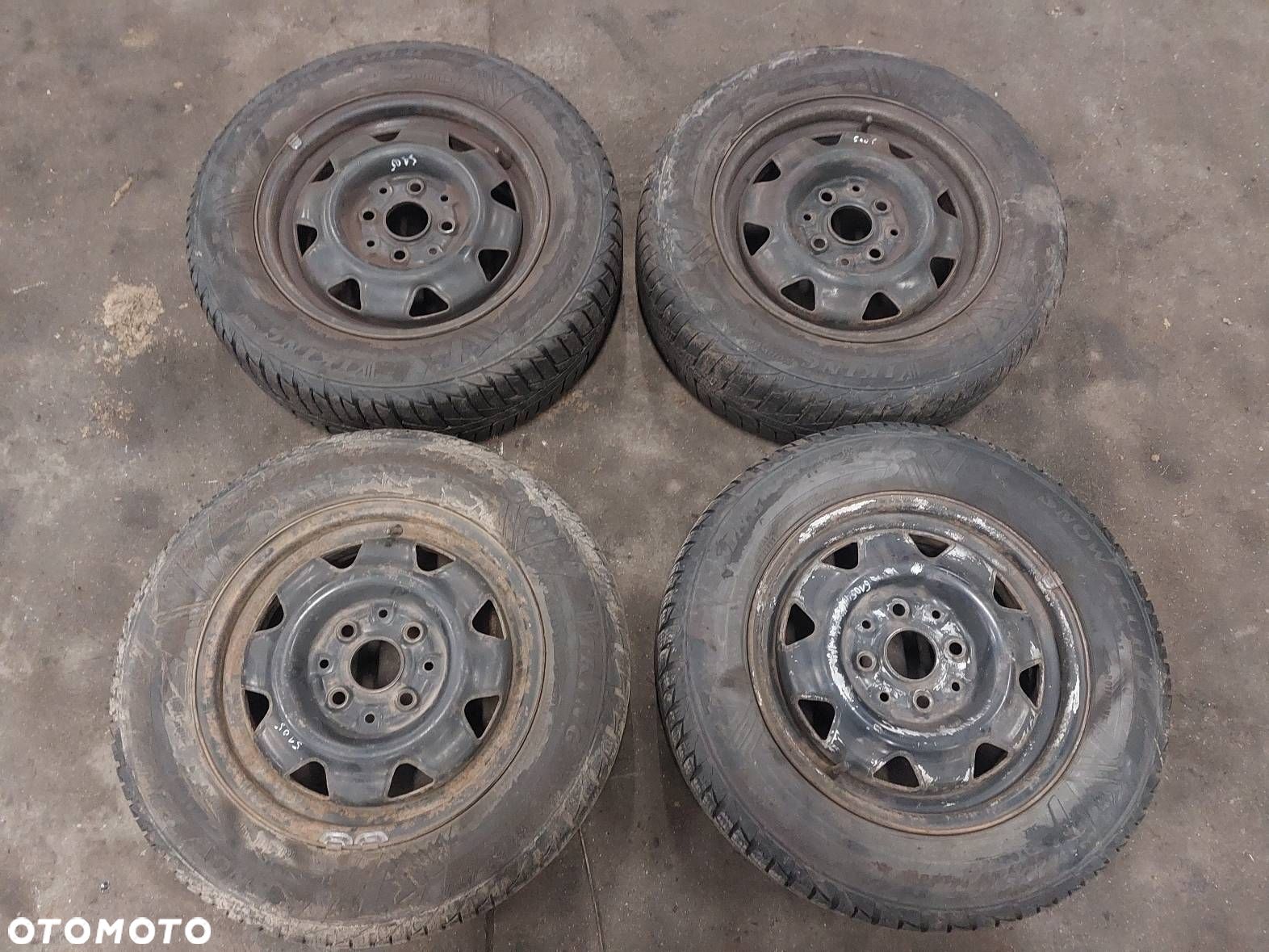 KOŁA FELGI OPONY ZIMOWE 4X108 185/65R14 AUDI 80 - 1