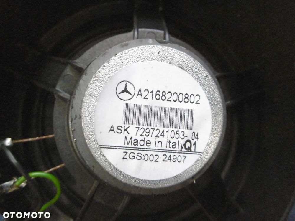 GŁOŚNIK DRZWI PRAWY ASK A2168200802 MERCEDES CL W216 - 5