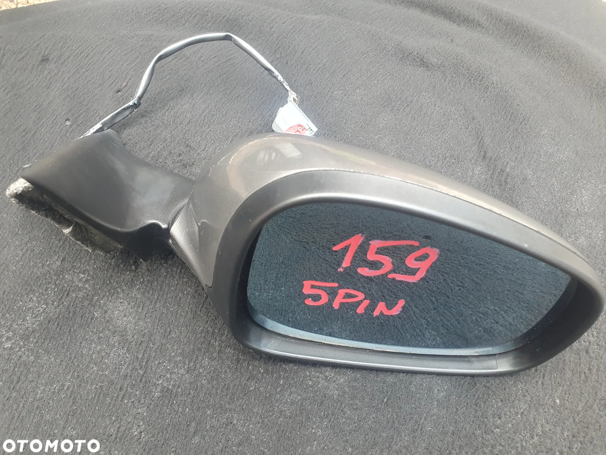 alfa romeo 159 05- lusterko prawe elektryczne 5 PIN kod lak. 651 EUROPA - 2