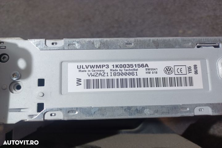 Radio cd 1K0035156A MX1253 Volkswagen VW Touran 1 [2th facelift] [201 - 4
