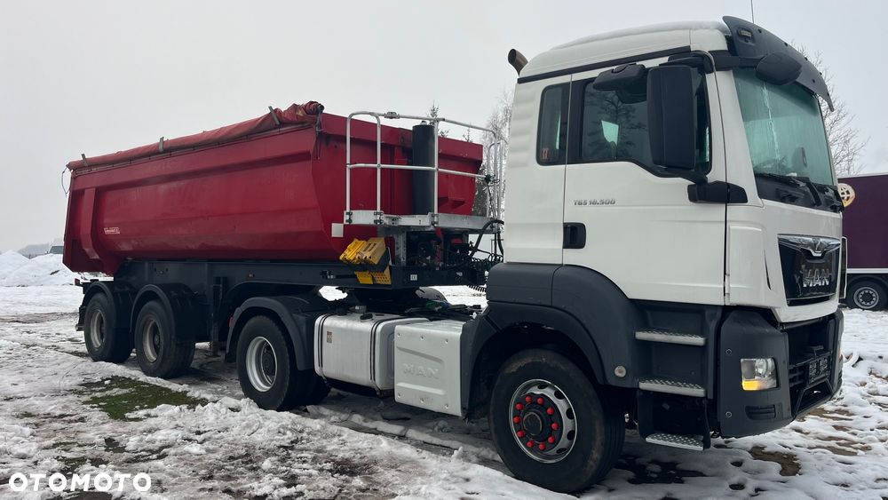 Langendorf Naczepa Wywrotka SKS-HS 20-25 Szeroki Rozstaw, Osie Saf, Mulda Stalowa Idealna pod 4x4 (Schmitz, schwarzmuller,Meiller,Carnehl) Oś Podnoszona 38 ton Dmc - 6