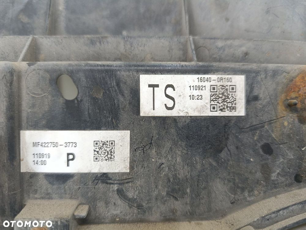 WENTYLATORY CHŁODNICY TOYOTA AVENSIS III T27 16040-0R160 MF422750-3773 2.0 - 5