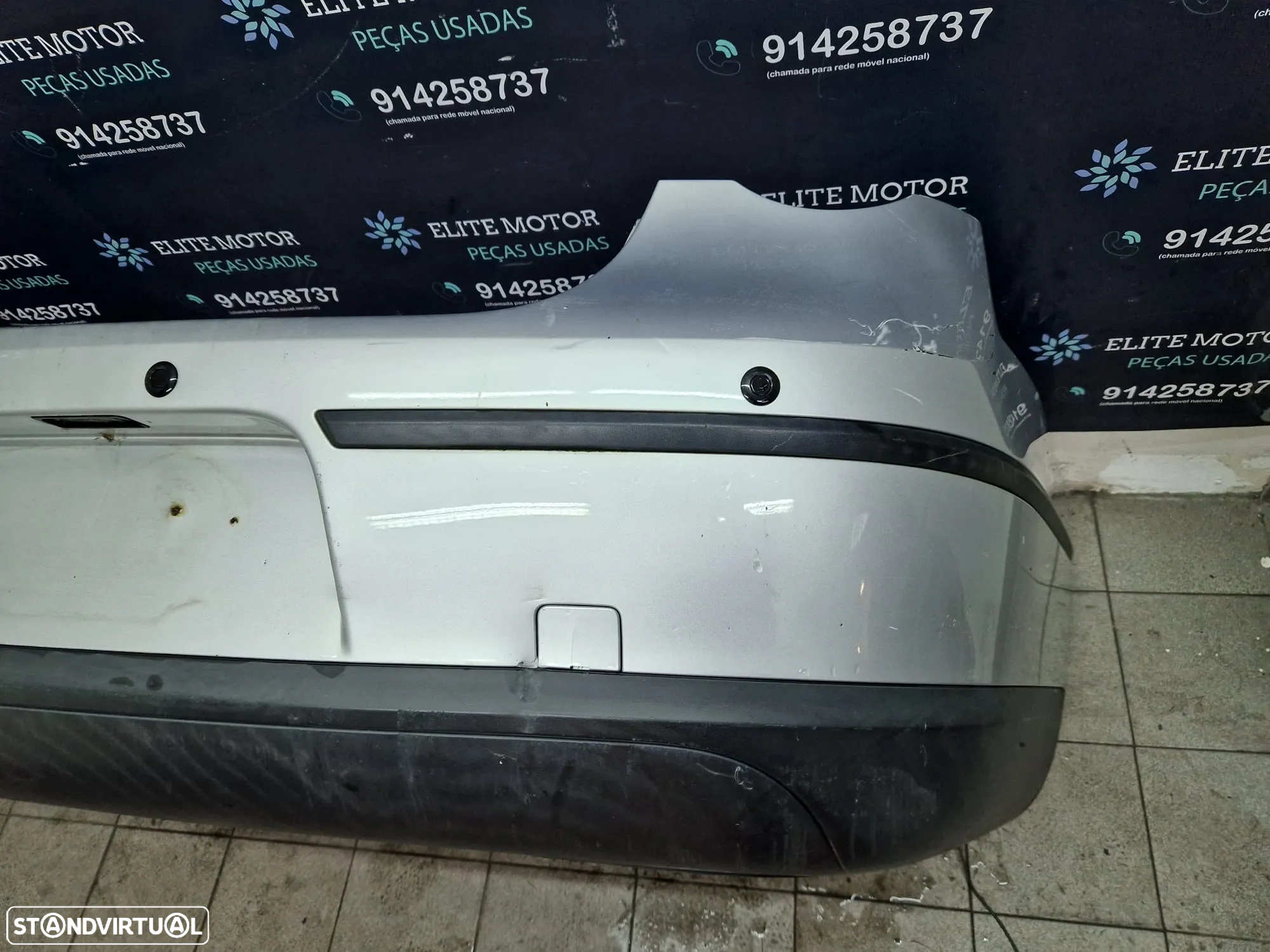 Parachoques traseiro usado VW PASSAT B6 CARRO SEDAN SENSORES - 5