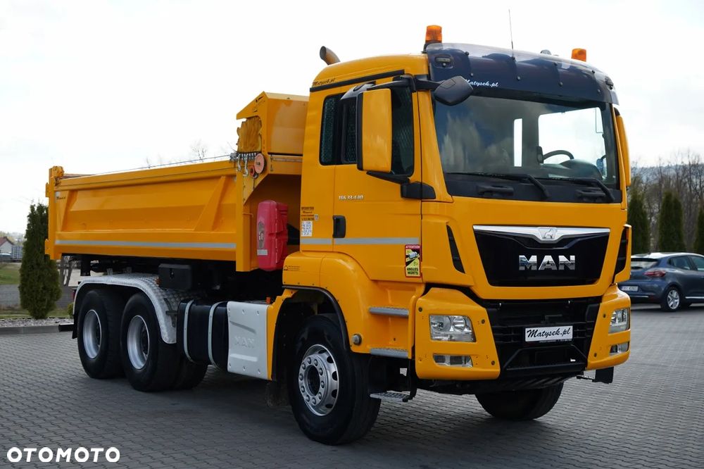 MAN TGS 33.440 / 6X4 / 2 STRONNA WYWROTKA / HYDROBURTA / BORDMATIC / AUTOMAT / EURO 6 - 17