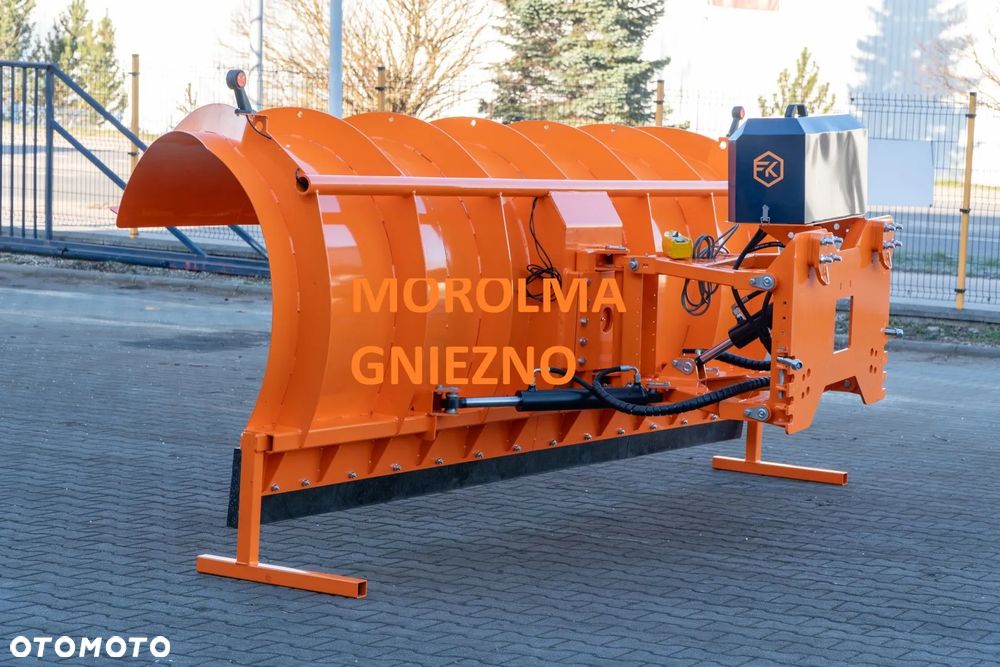 Pług śnieżny do samochodu FALCON FK MACHINERY do śniegu komunalny - 6