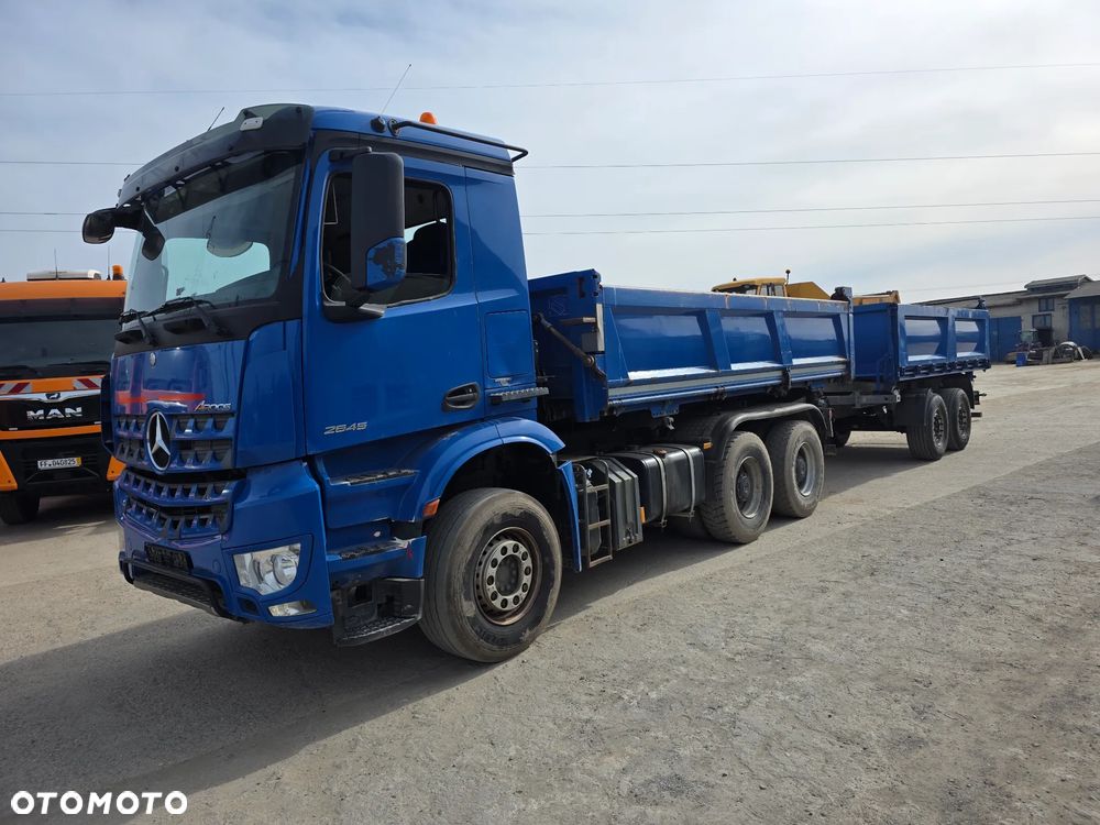 Mercedes-Benz Arocs 2645 6x4 Bordmatik Możliwość z Przyczepa Tandem Schmitz - 1