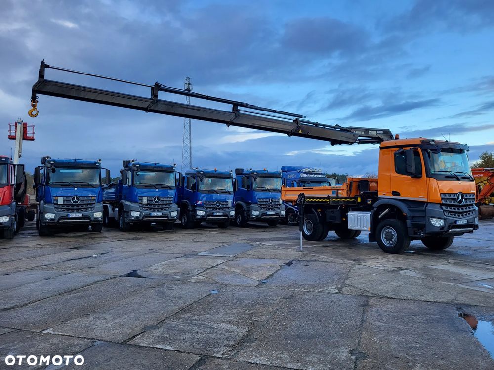 Mercedes-Benz Arocs 1851 4x4 HDS Wywrotka spr z Niemiec - 15