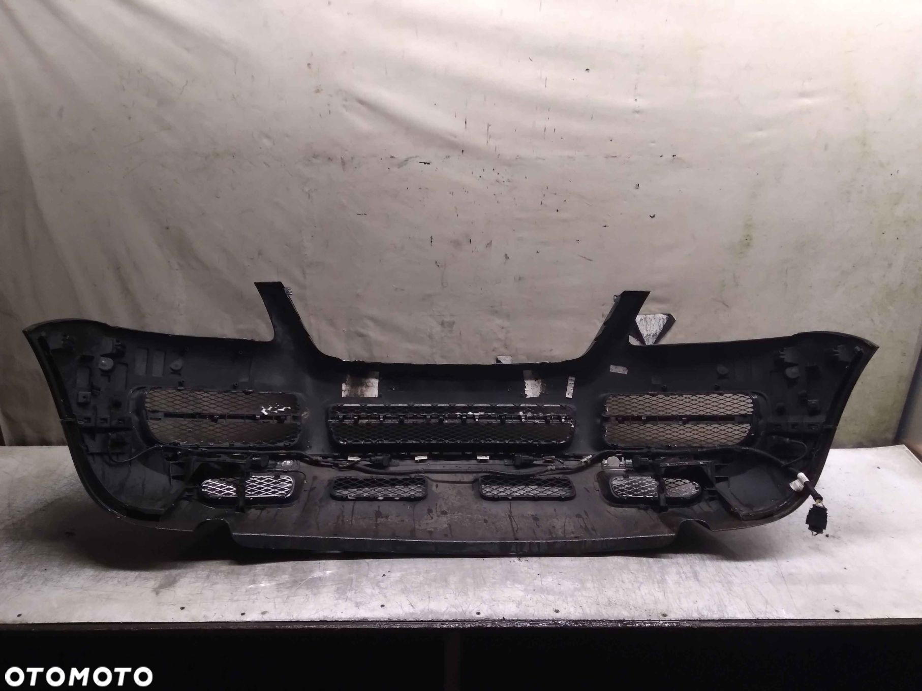 ^ ZDERZAK PRZÓD PRZEDNI VOLKSWAGEN VW TOUAREG 7L LD6W CIEMNY ZIELONY PDC CZUJNIKI - 1