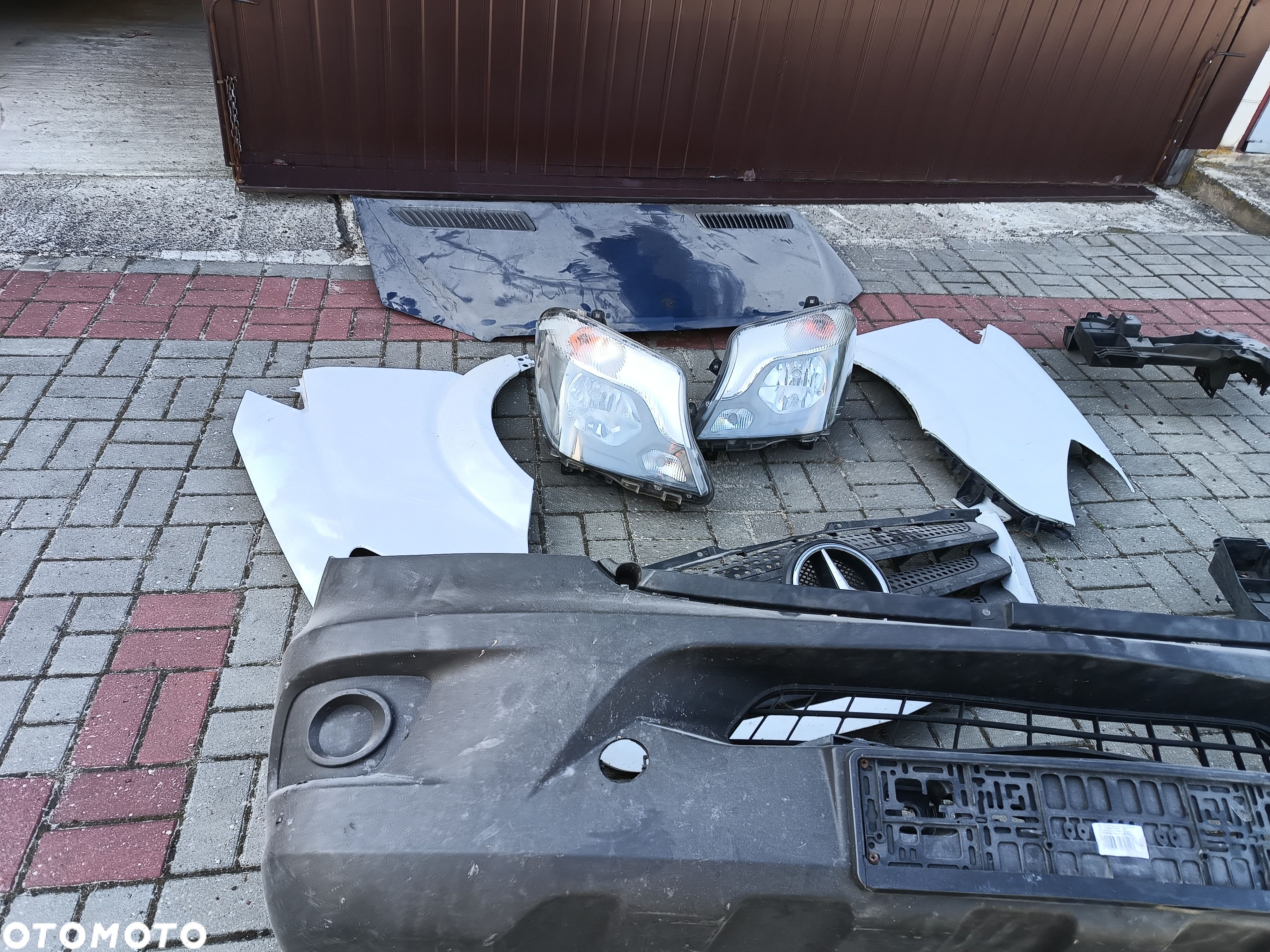 Sprinter 906 lift przód kompletny maska zderzak lampy gril błotniki - 1