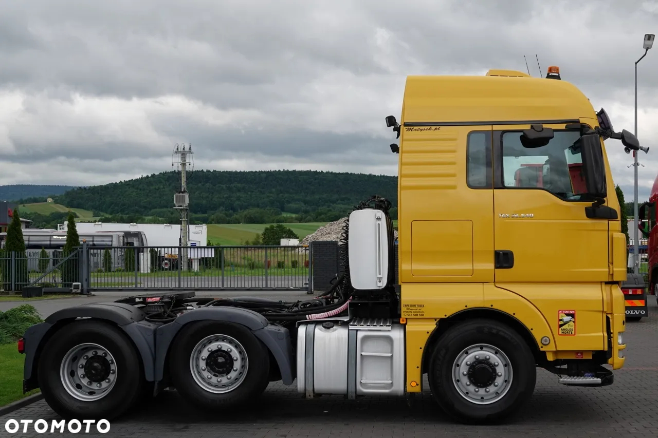 MAN TGX 26.540 / 6x2 / 6X4 /  PUSHER / HYDRAULIKA  / KLIMA POSTOJOWA  / OŚ PODNOSZONA i SKRĘTNA  / MANUAL / 3 osiowy ciągnik siodłowy- - 8