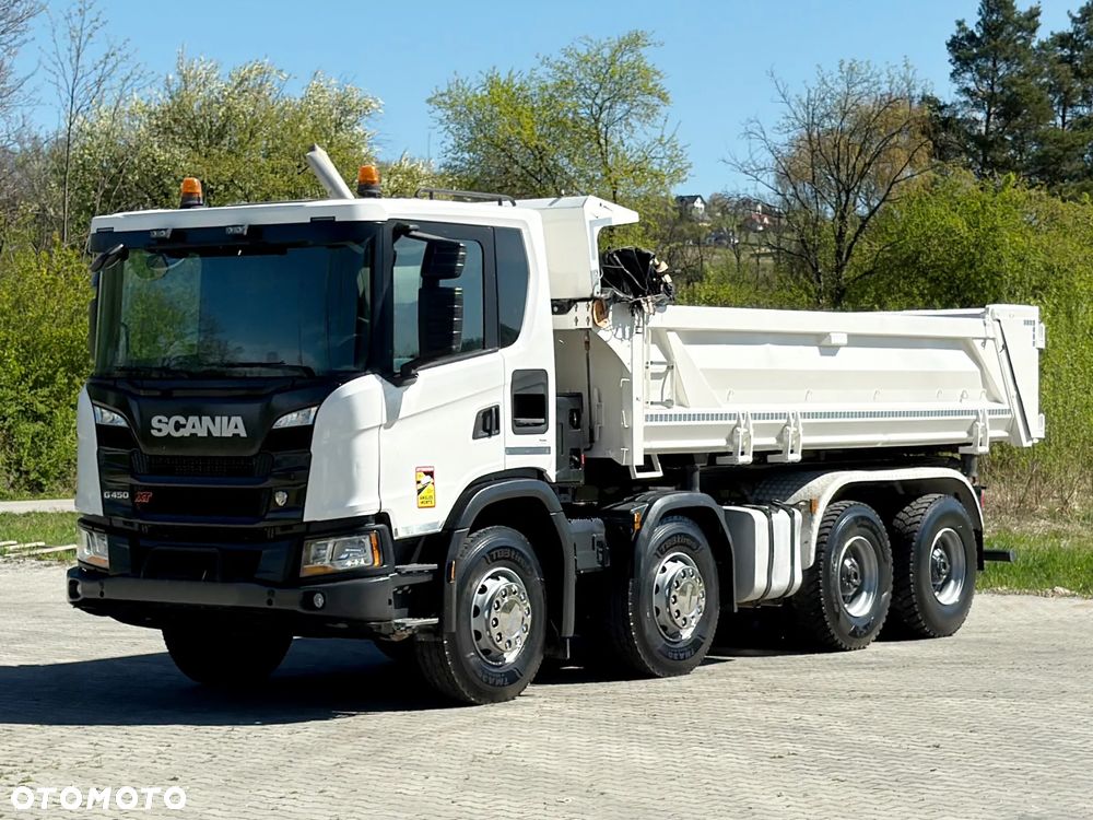 Scania G 450 XT * WYWROTKA 5,75 m + BORDMATIC * STAN BDB / 8x4 - 2