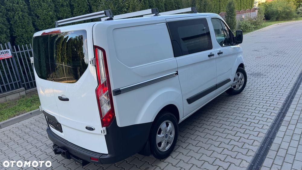 Ford Transit Custom L2H2 średni  xenon kamera idealny 2.2TDCI blaszak krótki L1H2 VAT FV faktura 23% 3 miejsca / osobowy blaszak podwójne drzwi z obu stron - 12