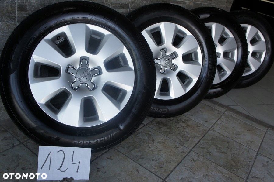 NR 124 Koła Lato Alufelgi AUDI A6 225/60/16 Pirelli ok. 7,00mm - 1