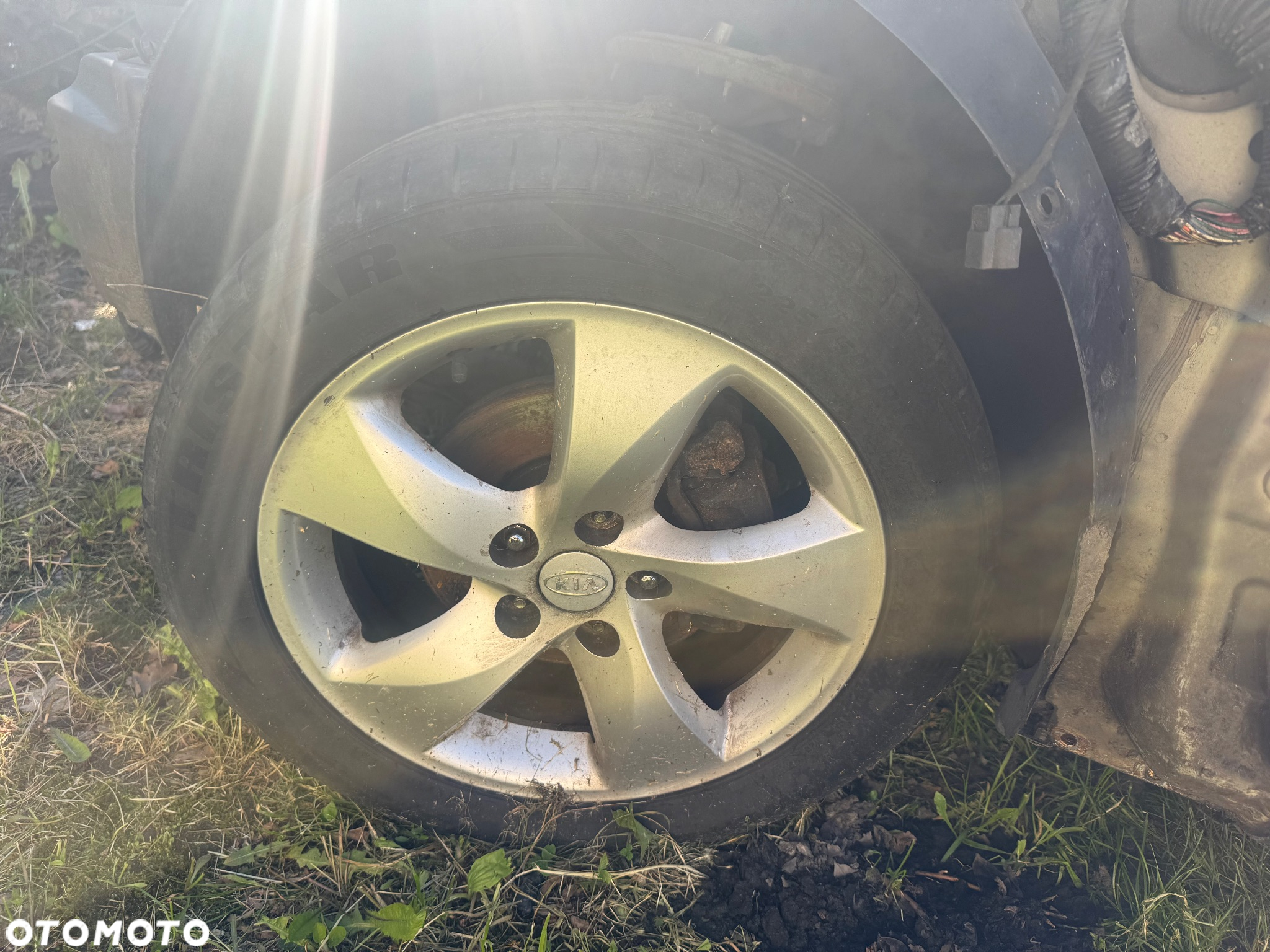 KIA CARENS III FELGI 5x114.3 Z OPONAMI 17 ALUFELGI KOŁA - 3