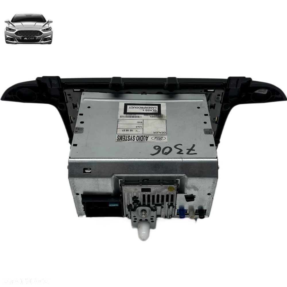 NAWIGACJA GPS FABRYCZNA FORD S-MAX MK1 LIFT MAPY 2022 PIANO BLACK - 4