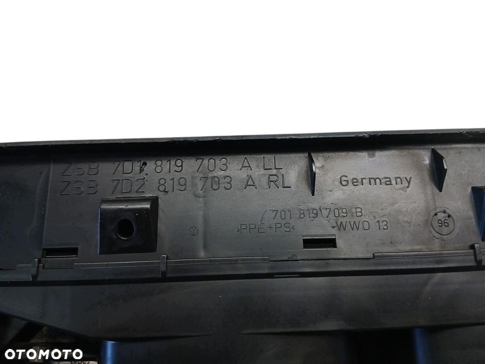 kratka kratki nawiewu vw multivan t4 7d1819703a 7d2819703a 701819709b - 3