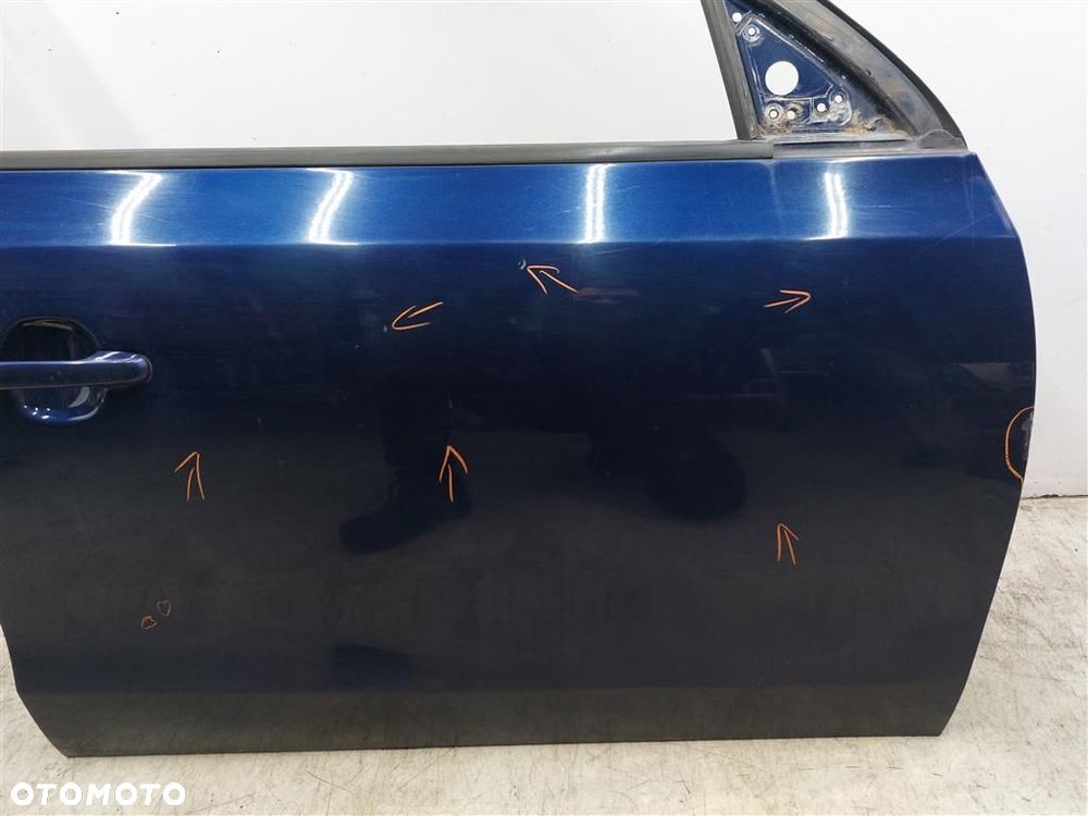 Drzwi przednie prawe przód HYUNDAI I30 I 2007-2010 PRZED LIFT INDIGIO BLUE - 9