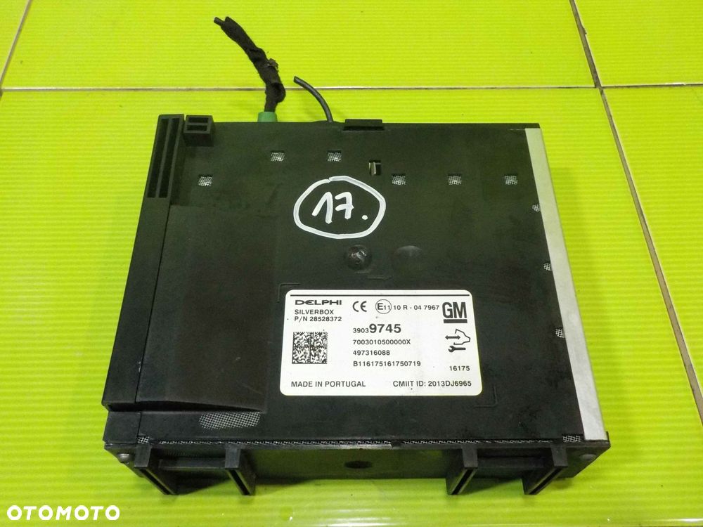 OPEL INSIGNIA A LIFT 16r wzmacniacz radia 39039745 497316088 - 10