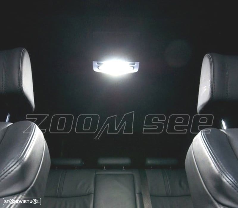 KIT COMPLETO 15 LAMPADAS LED INTERIOR PARA BMW E90 SEDAN 320D 320D XDRIVE 320XD 325D 325I 325XI 05-1 - 6