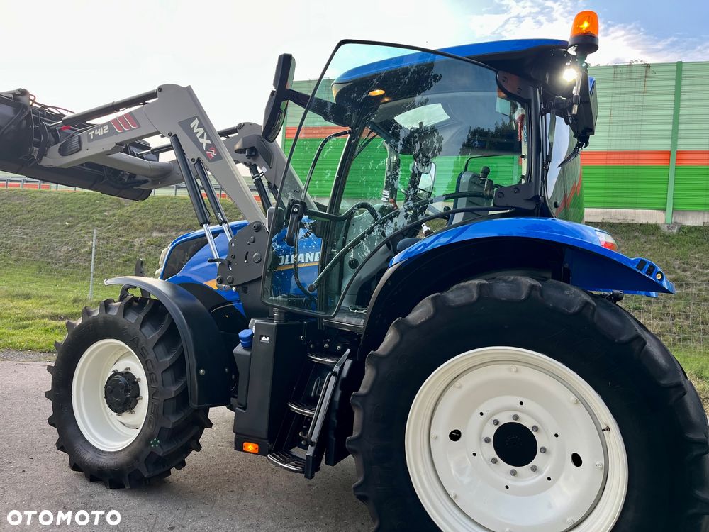 New Holland T6.125s 2019r. //STAN PERFEKCYJNY//ładowacz czołowy MX 412 łyżko krokodyl tur tuz nie t7.165 - 28