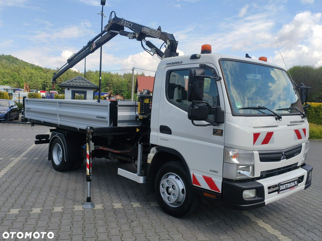 Mitsubishi Canter Fuso 9C18 3.0/180KM Automat, HDS FASSI F30 Wywrotka 3-str - 5