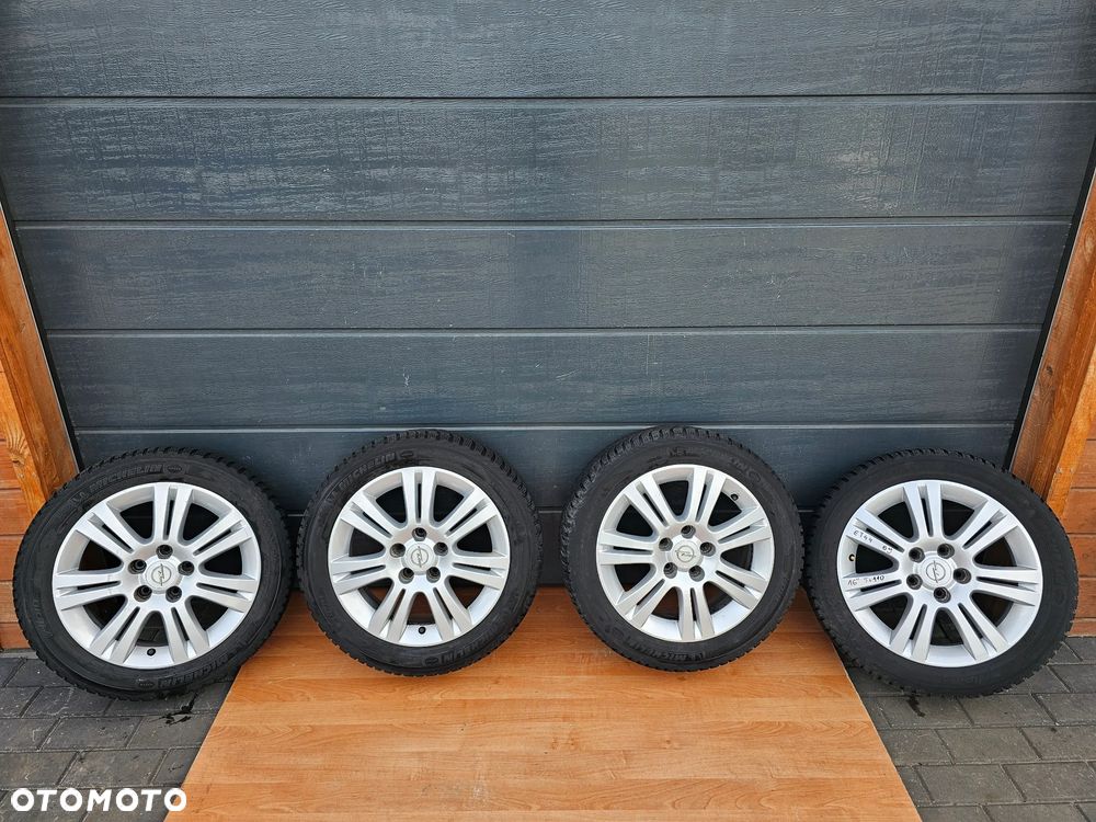 KOŁA FELGI ALUMINIOWE OPONY ZIMOWE OPEL VECTRA ASTRA ZAFIRA SIGNUM MERIVA 16 cali 5x110 ET44 185/55/16 - 1