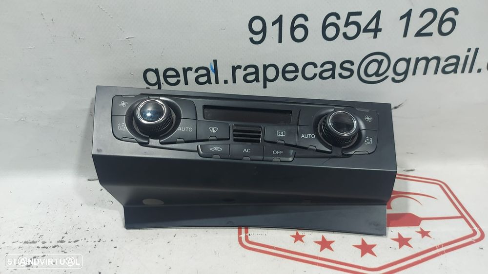 Comando Sofagem Climatronic Audi A4 B8 8T2820043AF Original - 2