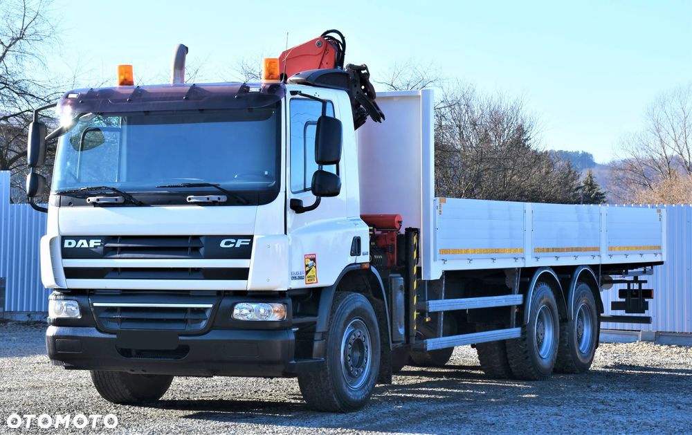 DAF CF 75.360 Skrzynia 7,95m + PK 15500/PILOT *6x4 - 4