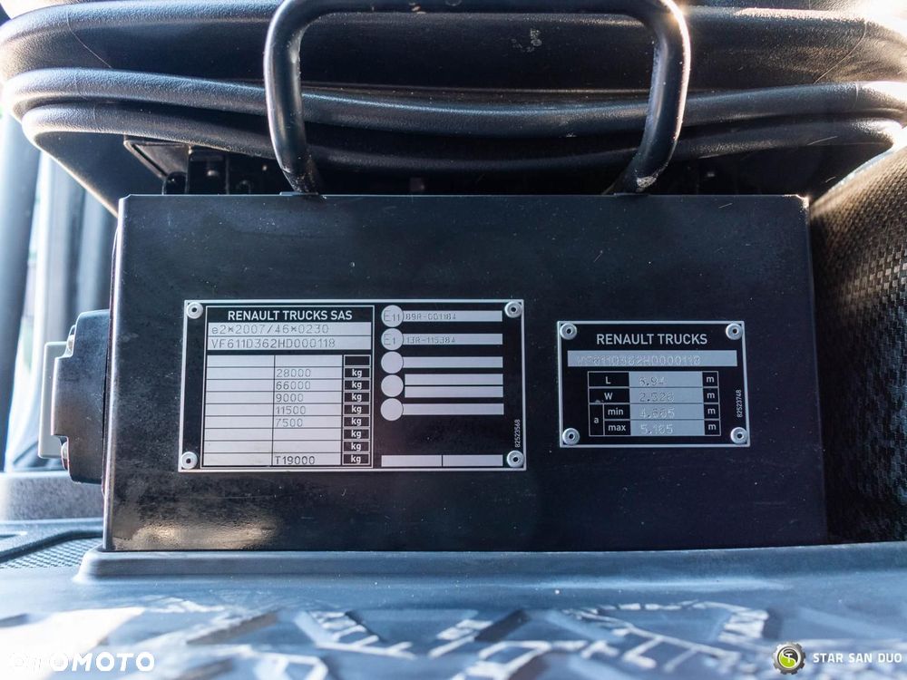 Renault T440 6x2 Fassi F485RA.2.26XE-Dynamic HDS Żuraw Fly Jib Siodło - 27