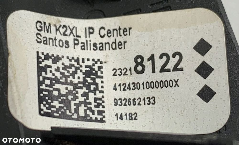 P2 CADILLAC ESCALADE IV 2014 - 6,2 V8 LISTWA DEKOR DESKI KONSOLI 23218122 - 6