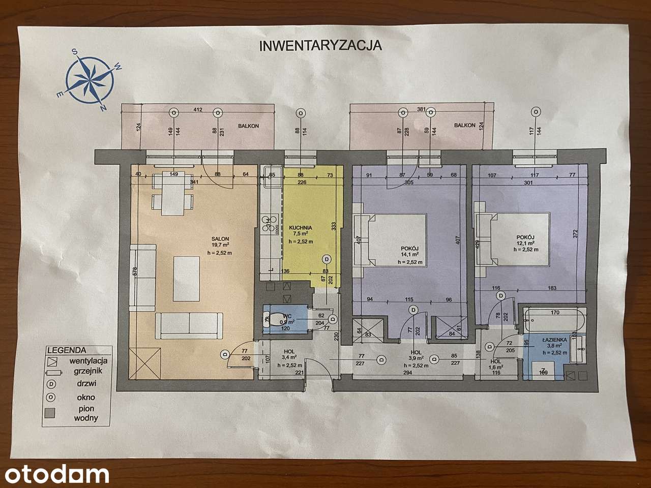 Mieszkanie 67 m2, Warszawa-Praga Południe