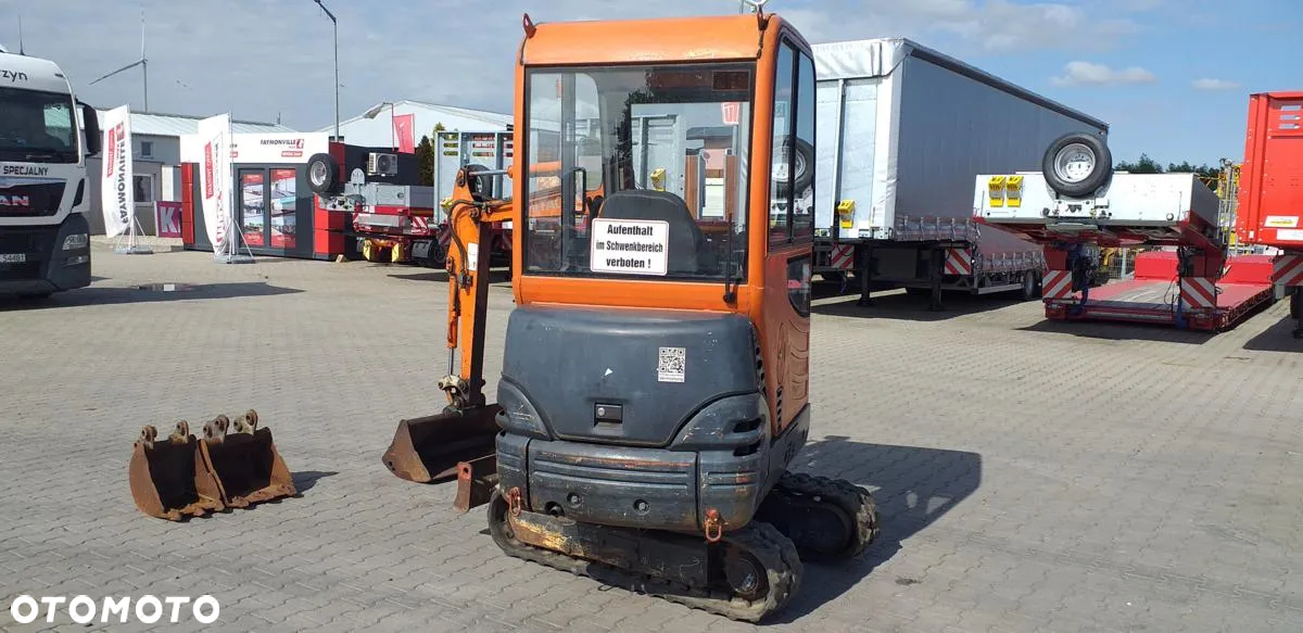 Hitachi Minikoparka gąsienicowa HITACHI ZX 16 CLR - 14