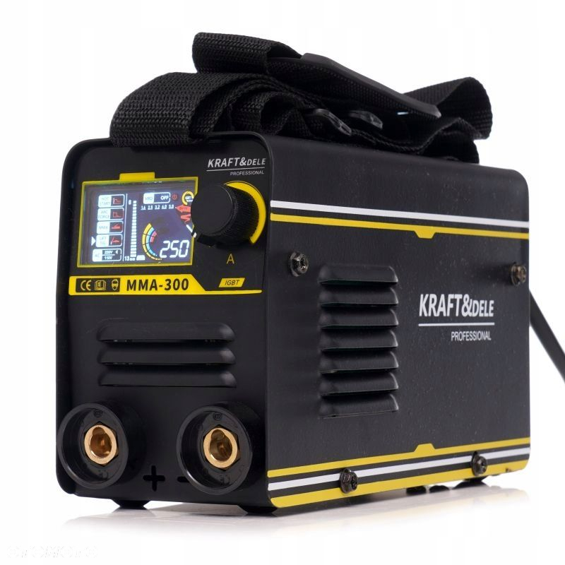 KRAFTDELE SPAWARKA INWERTOROWA WYŚWIETLACZ LCD TIG LIFT 20-330A KD1868 - 2