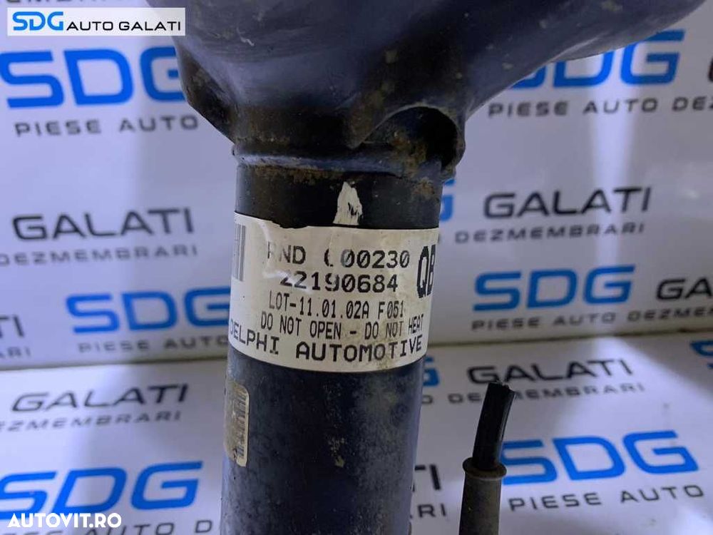 Amortizor Telescop Complet cu Arc si Flansa Stanga Fata Rover MG ZR 2001 - 2005 Cod 22190684 - 11