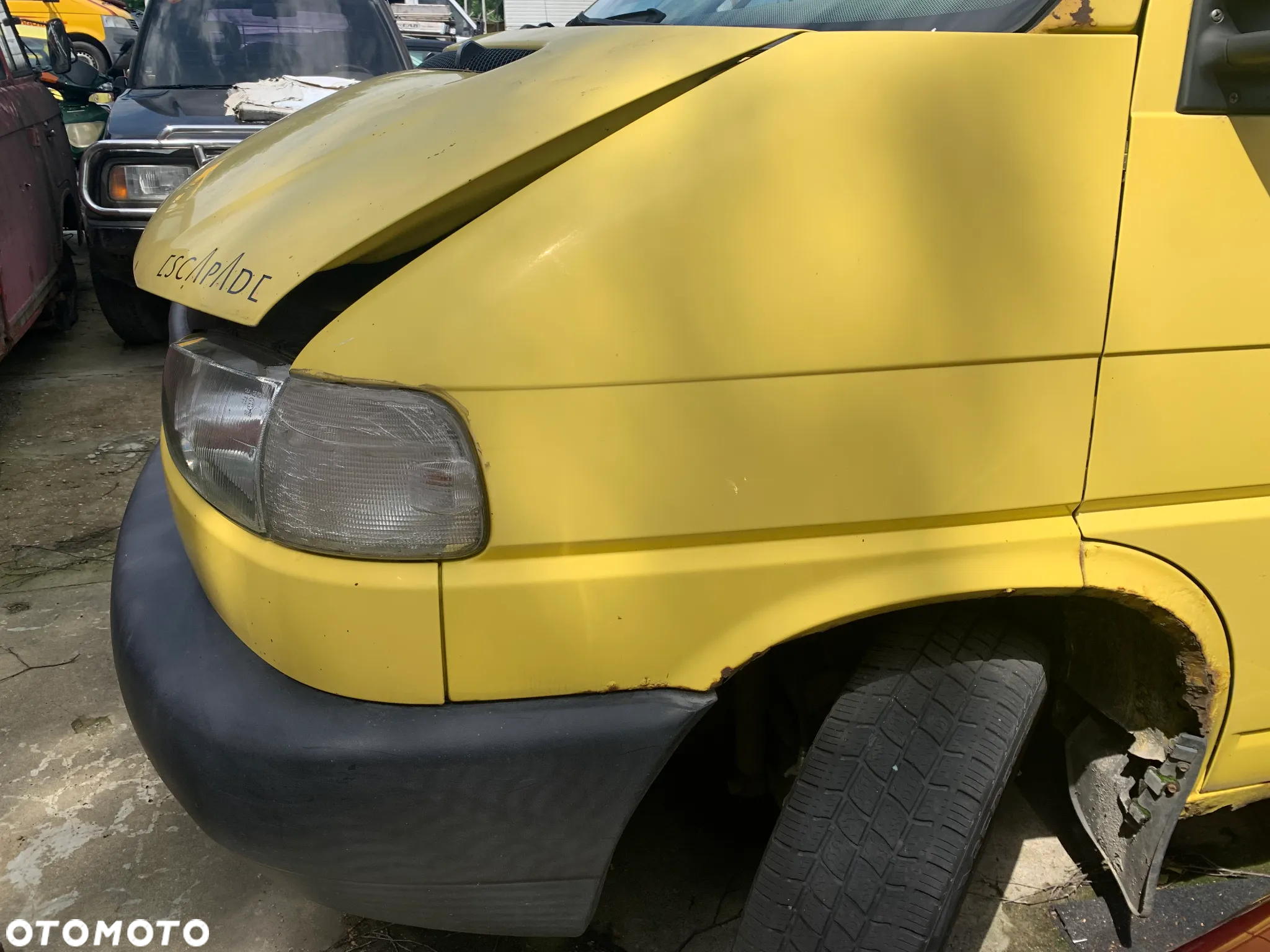 VW T4  ZDERZAK PRZEDNI - 3