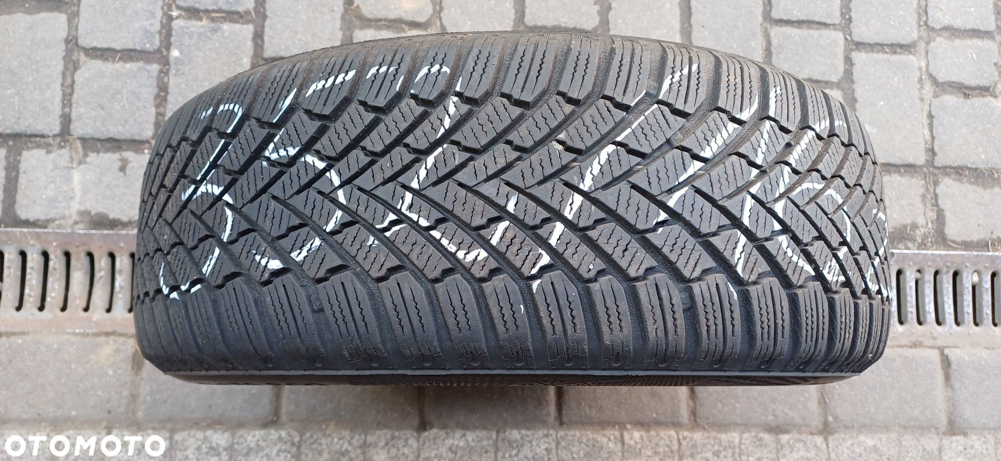 CONTINENTAL 205/55R16 91H , pojedyńcza opona zimowa. - 1